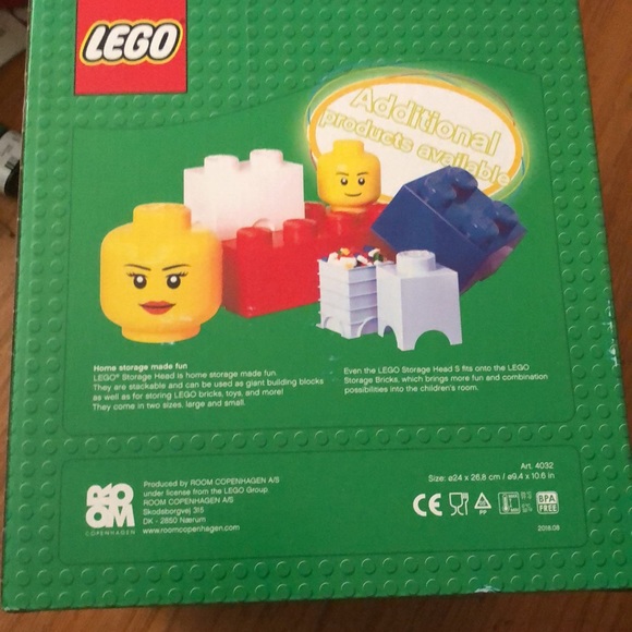 lego storage silly face L - Picture 2 of 2